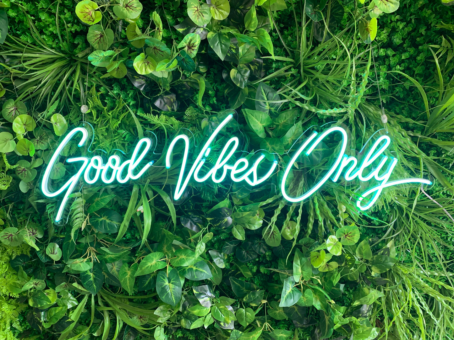 Good Vibes Only Neon Sign