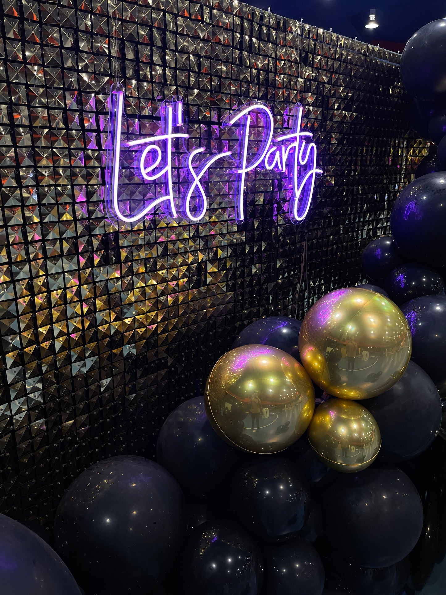 Let's Party Neon Sign