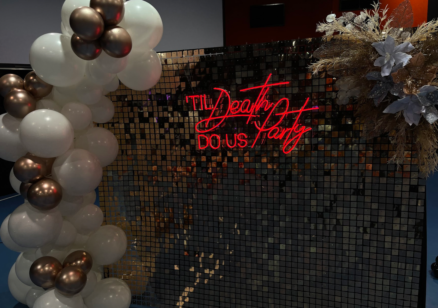 Til Death Do Us Party Neon Sign