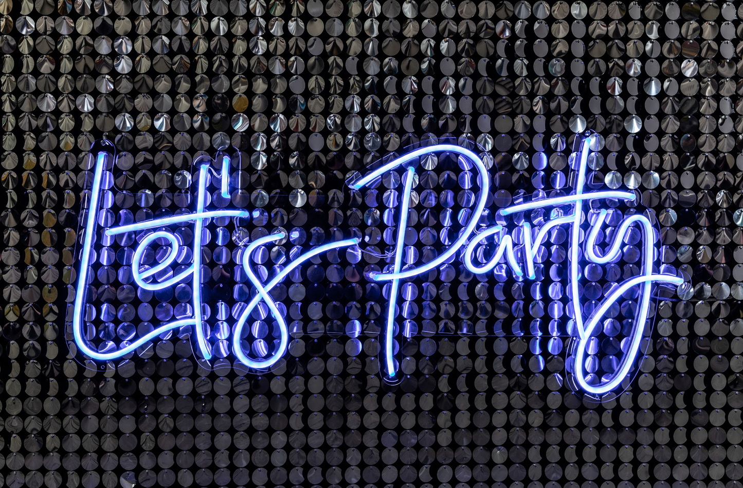 Let's Party Neon Sign