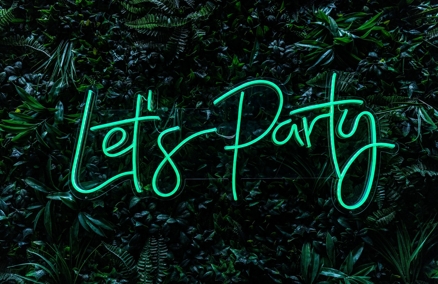 Let's Party Neon Sign