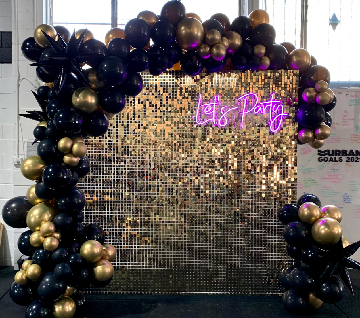 Let's Party Neon Sign