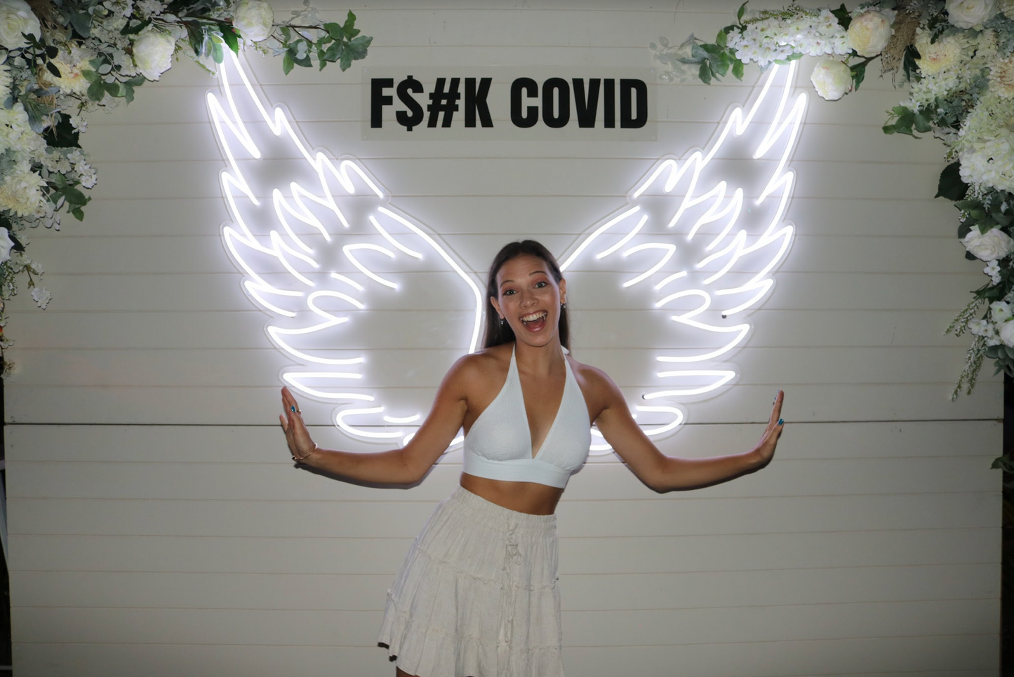 Angel Wings Neon Sign