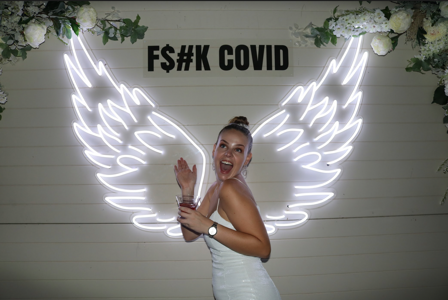 Angel Wings Neon Sign