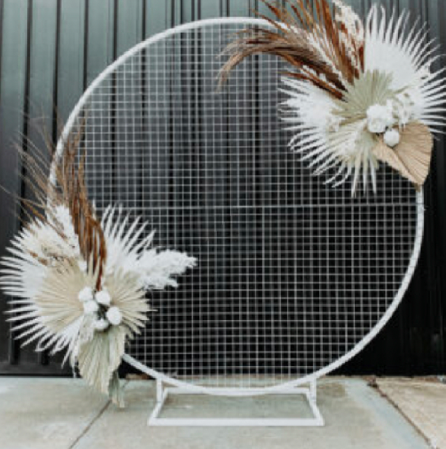 Round Mesh Frame