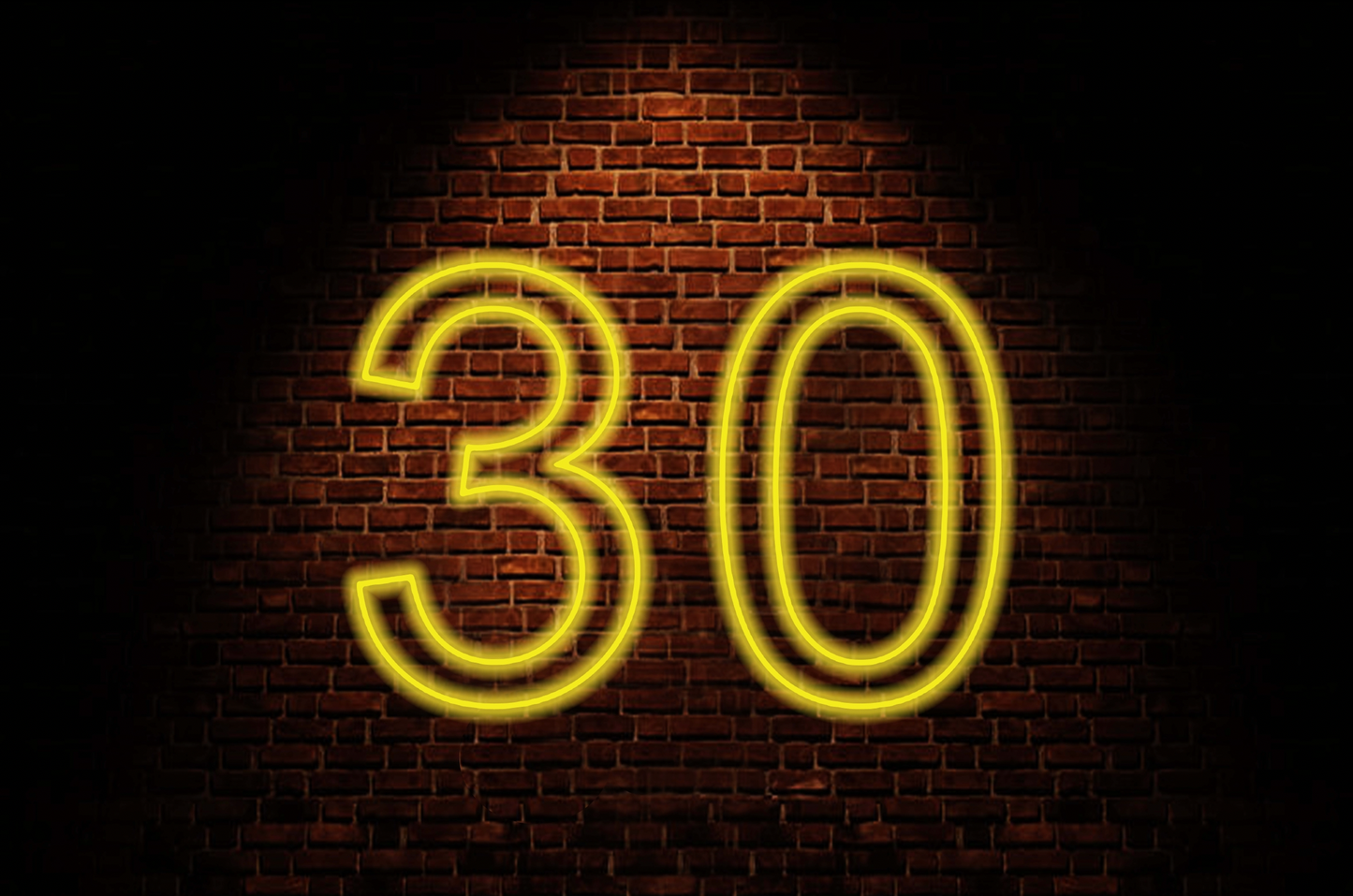 30 Neon Sign
