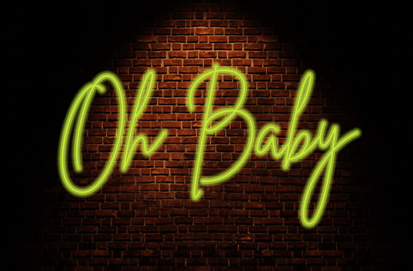 Oh Baby Neon Sign