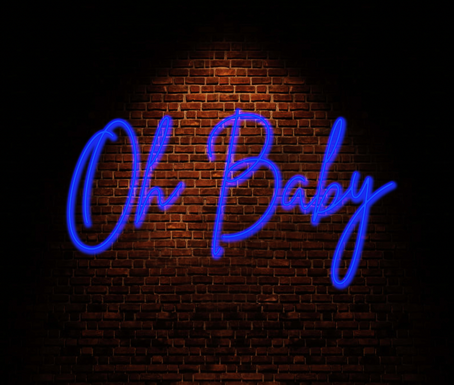 Oh Baby Neon Sign