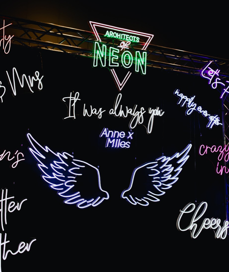 Angel Wings Neon Sign