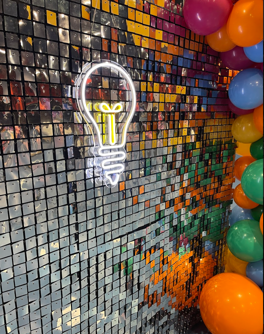 Lightbulb Neon Sign
