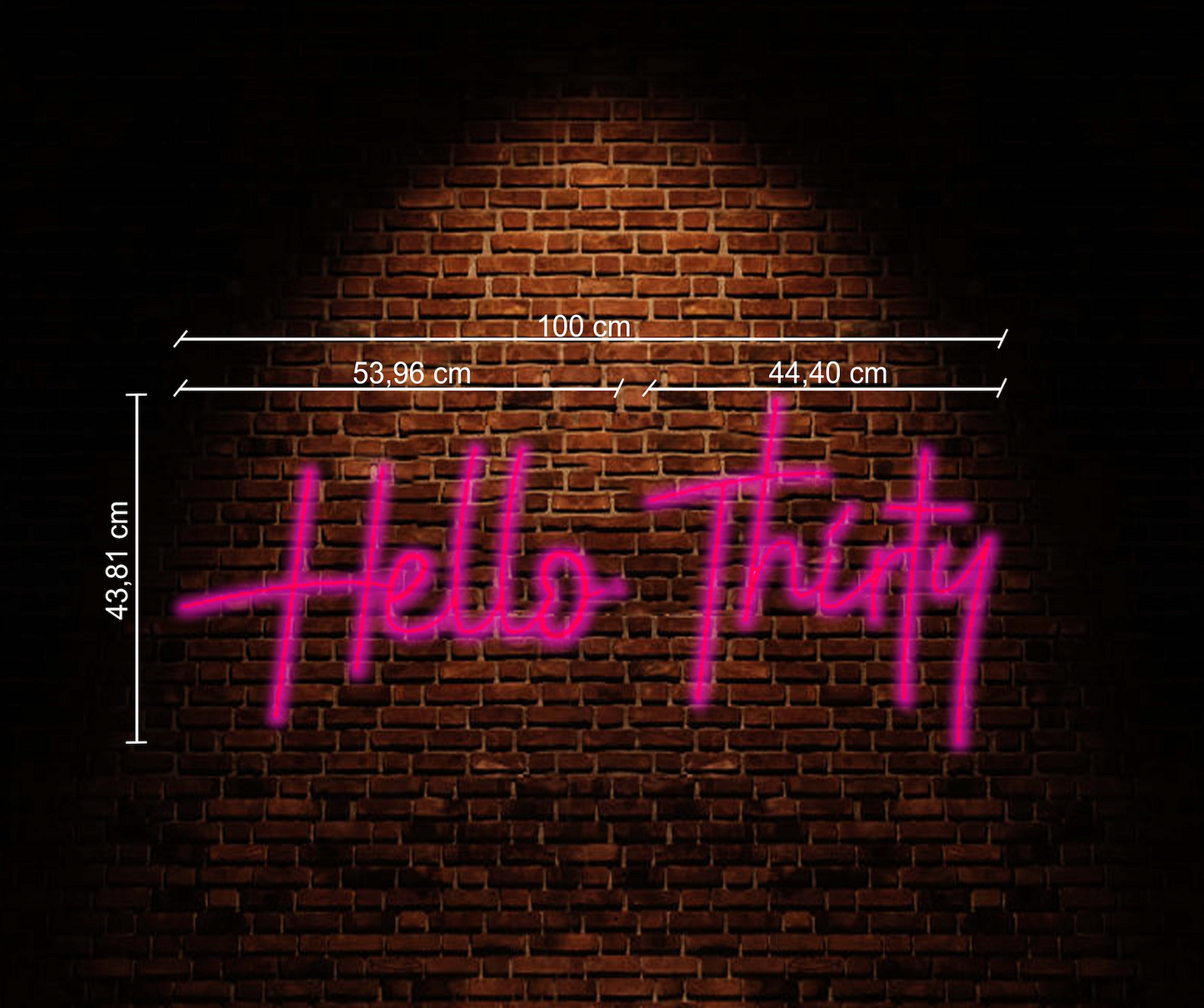 Hello Neon Sign