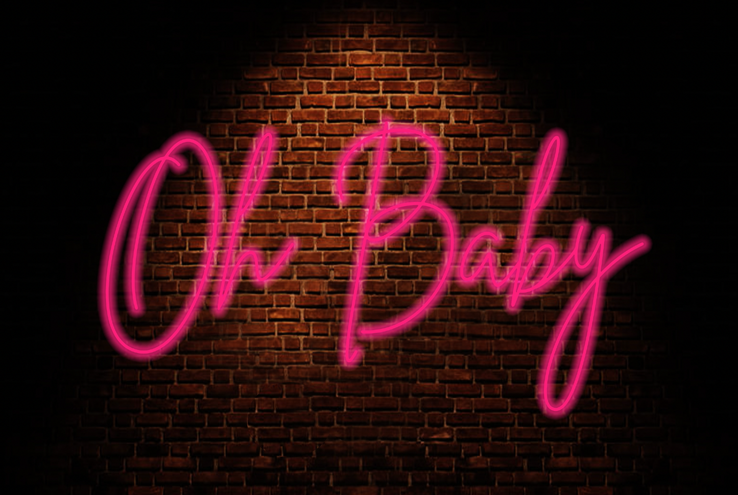 Oh Baby Neon Sign