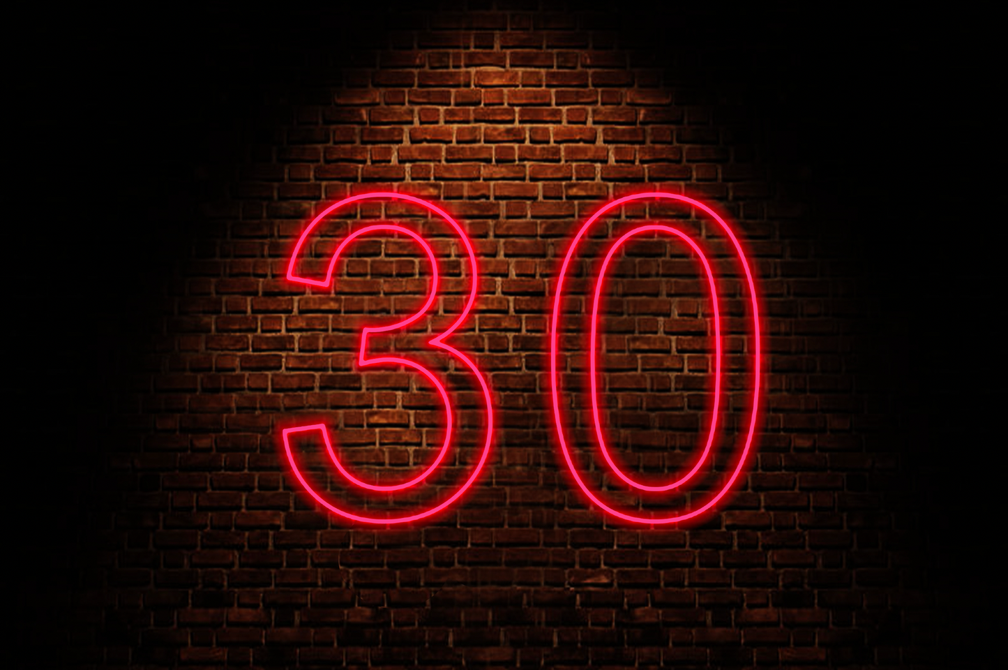 30 Neon Sign