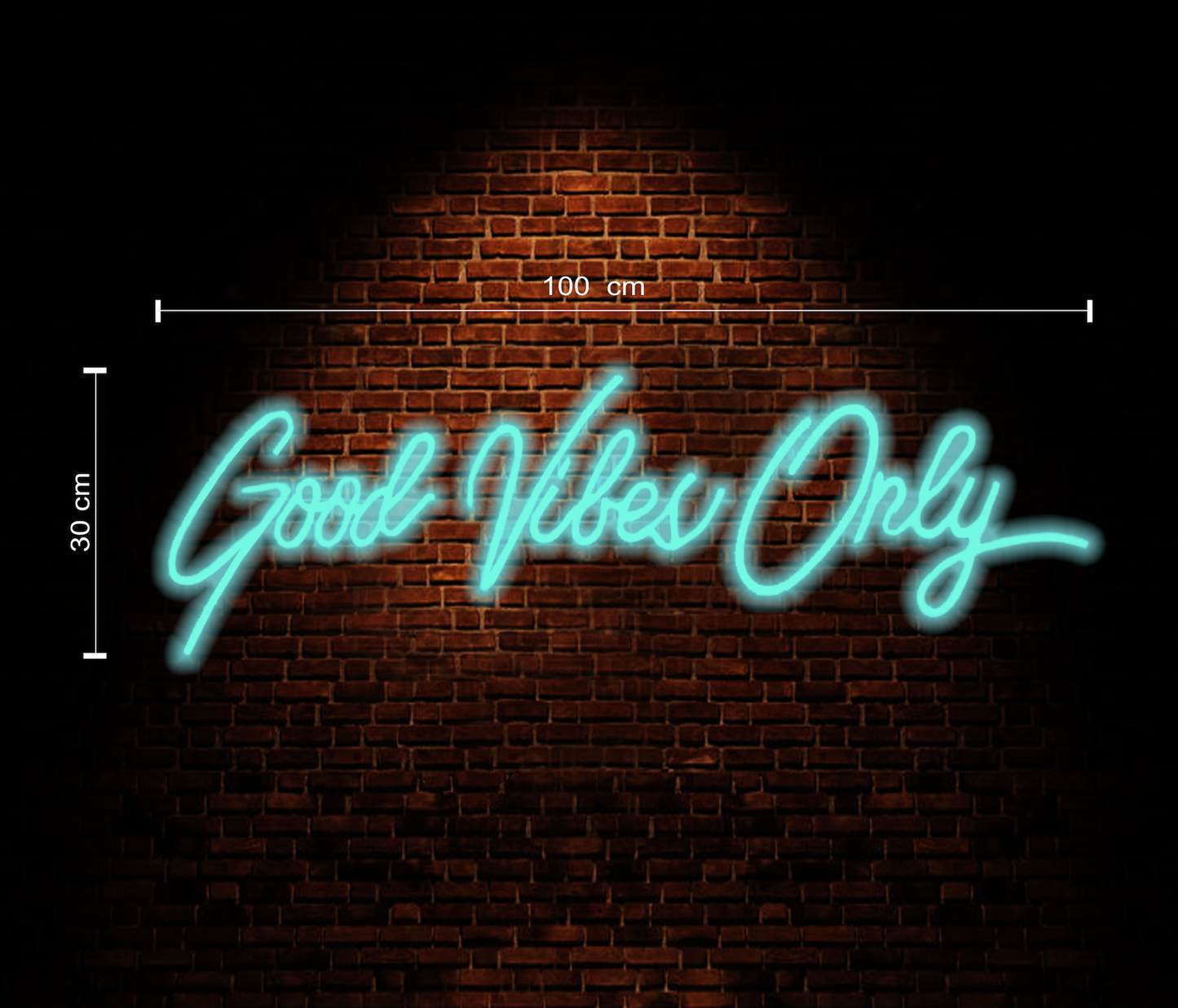 Good Vibes Only Neon Sign