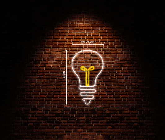 Lightbulb Neon Sign