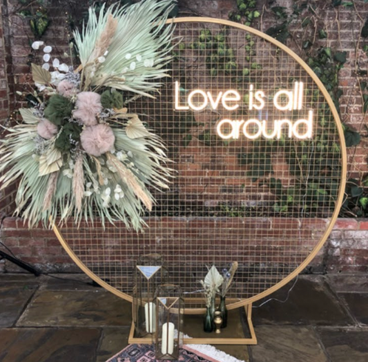 Round Mesh Frame