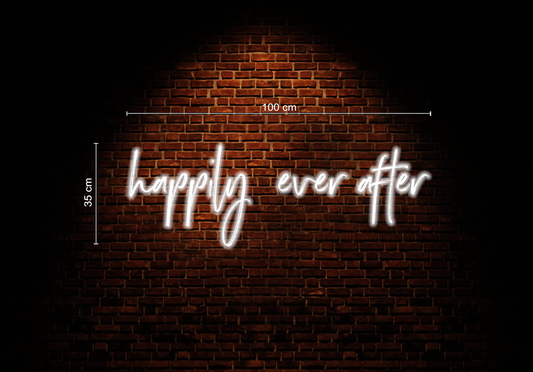 Happily Ever After Neon Sign